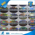 Anti-counterfeiting serial number customised holographic label printing